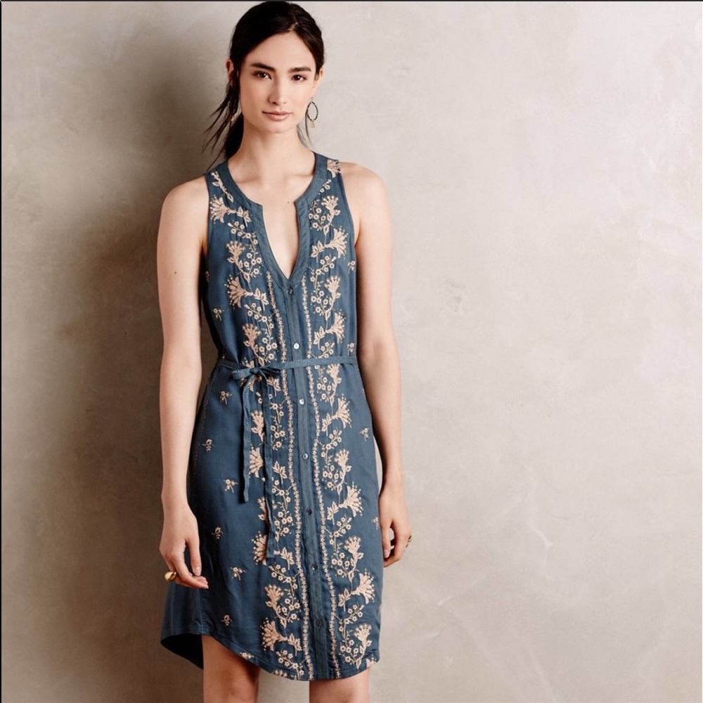 Anthropologie Tiny “Syden” Embroidered Dress